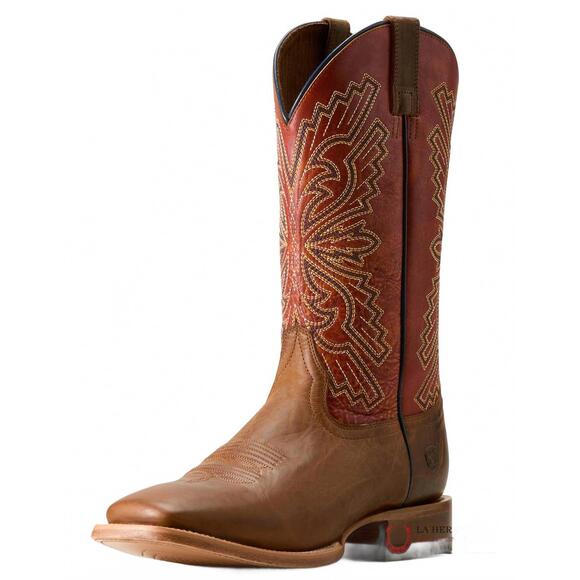 NEW ARIAT men\'s sting boot in honey/tangerine